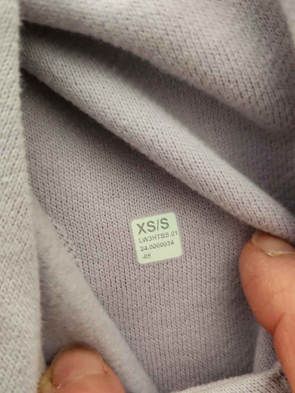 NWT Lululemon Scuba Oversized funnel neck Lilac Ether - Picture 4 of 7